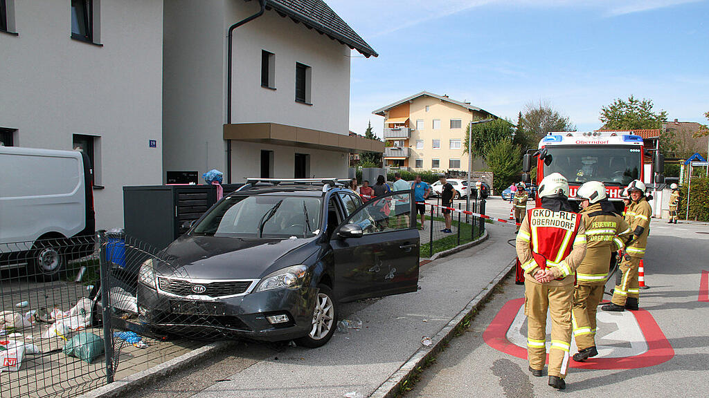 Verkehrsunfall in Oberndorf