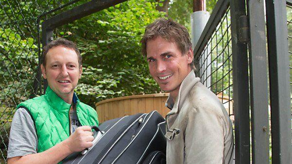 Gottwald (r.) unterstützt das Projekt von Fux (l.)
