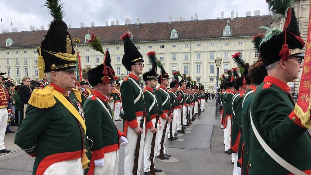 Salzburger Schützen in Wien