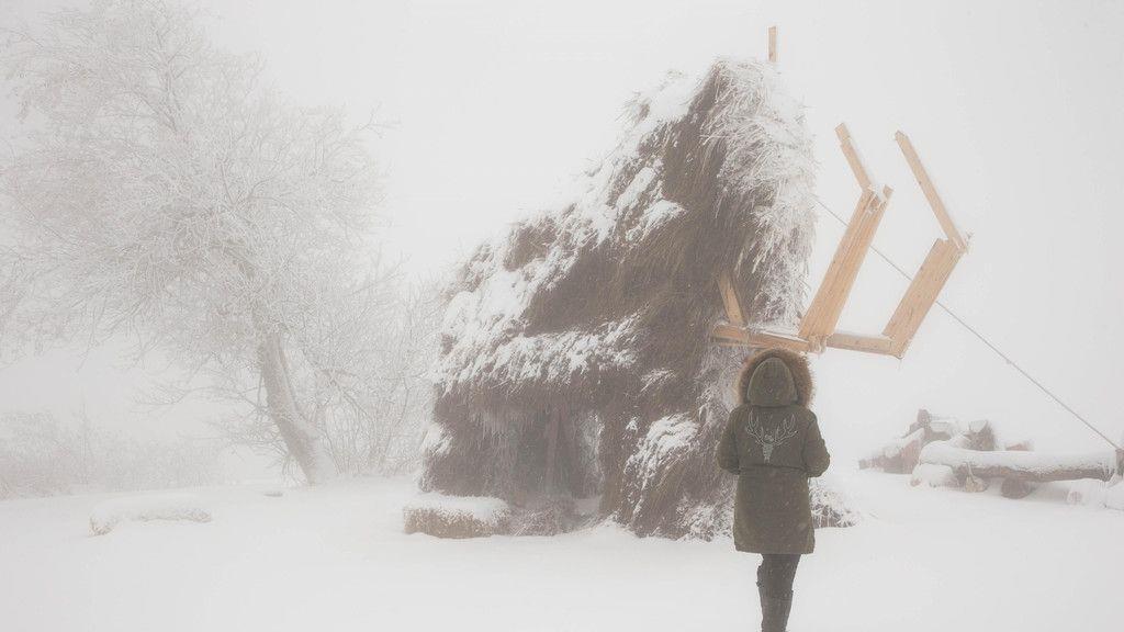 Schnee am Gaisberg