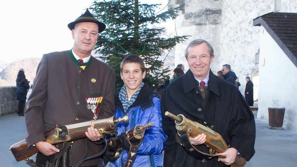 Christkindlanschießen auf der Festung