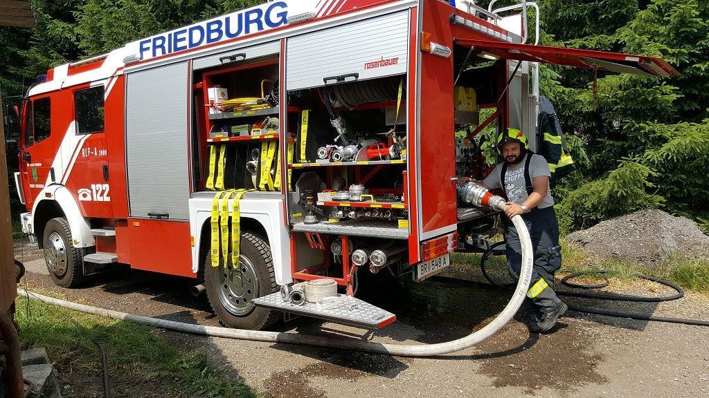 Brand in Lengau Juni 2017