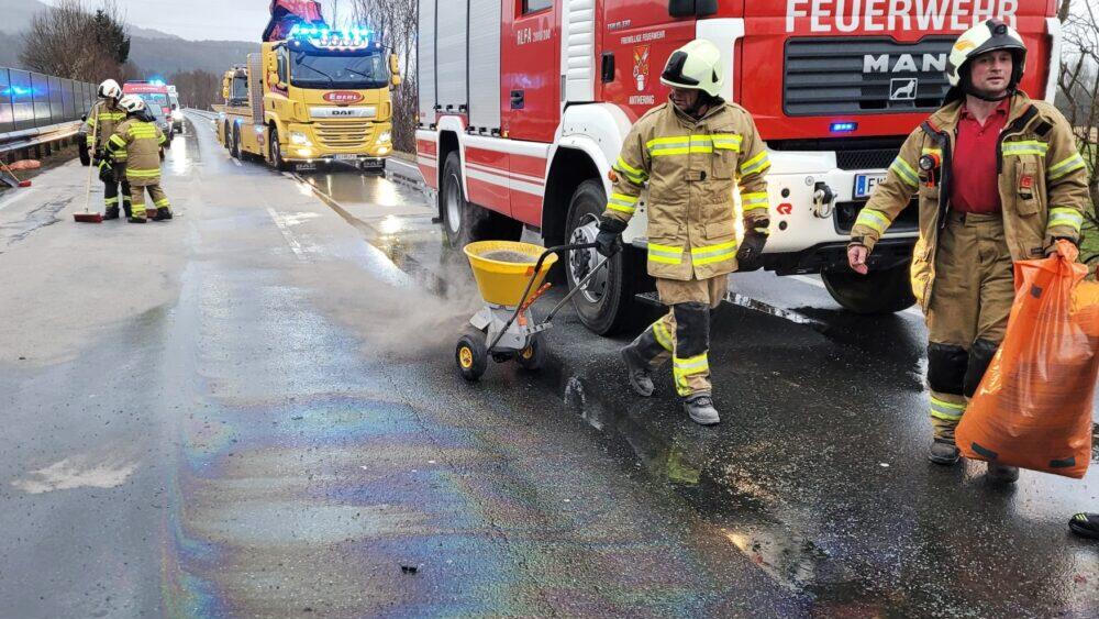 Unfall B156 Anthering