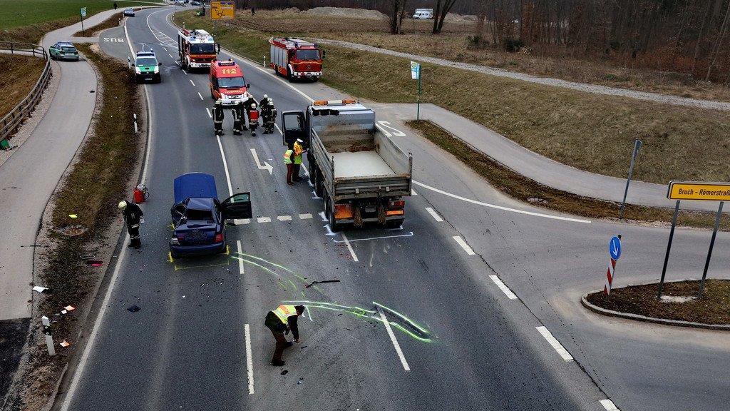 Schwerer Unfall in Freilassing