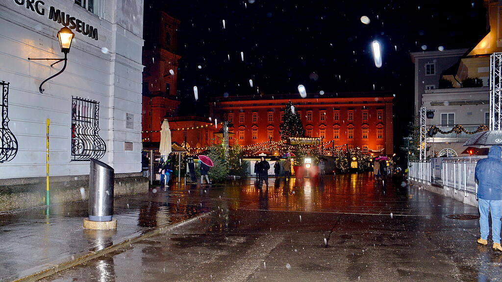 Silvester in der Stadt Salzburg