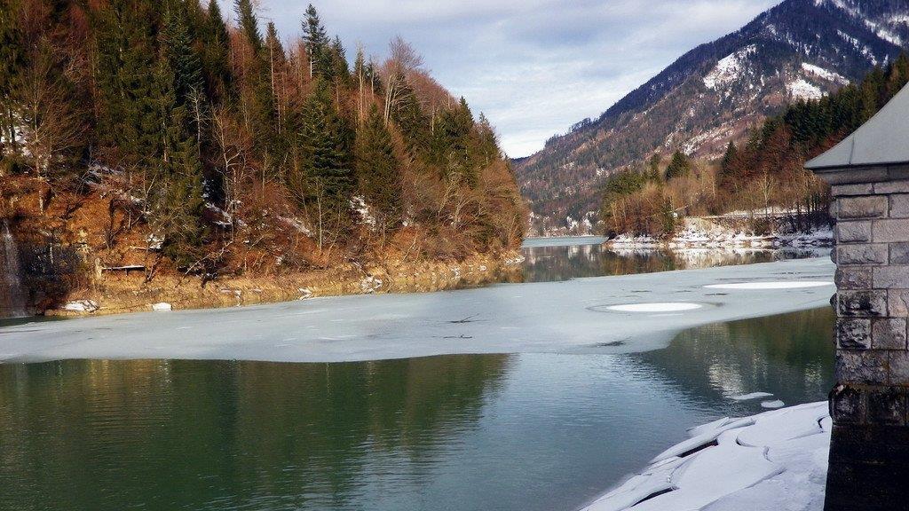Wiestal-Stausee in Bayern
