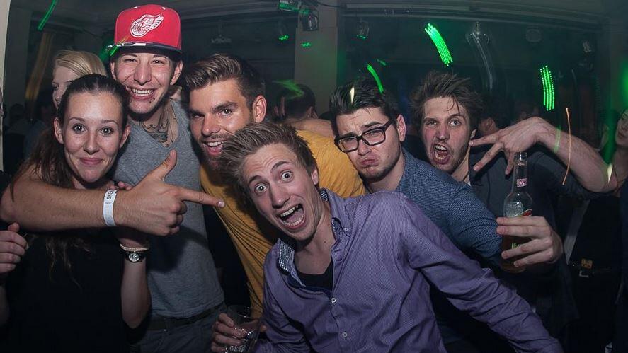 Ordentlich rund ging es am Samstag bei Summercrash im Republic.