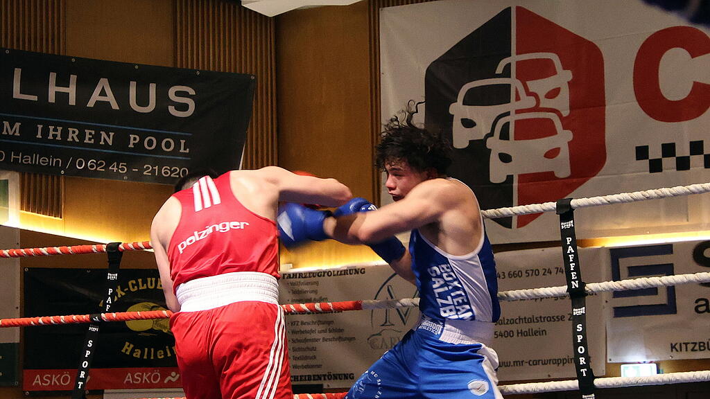 Boxgala aus der Salzberghalle Hallein