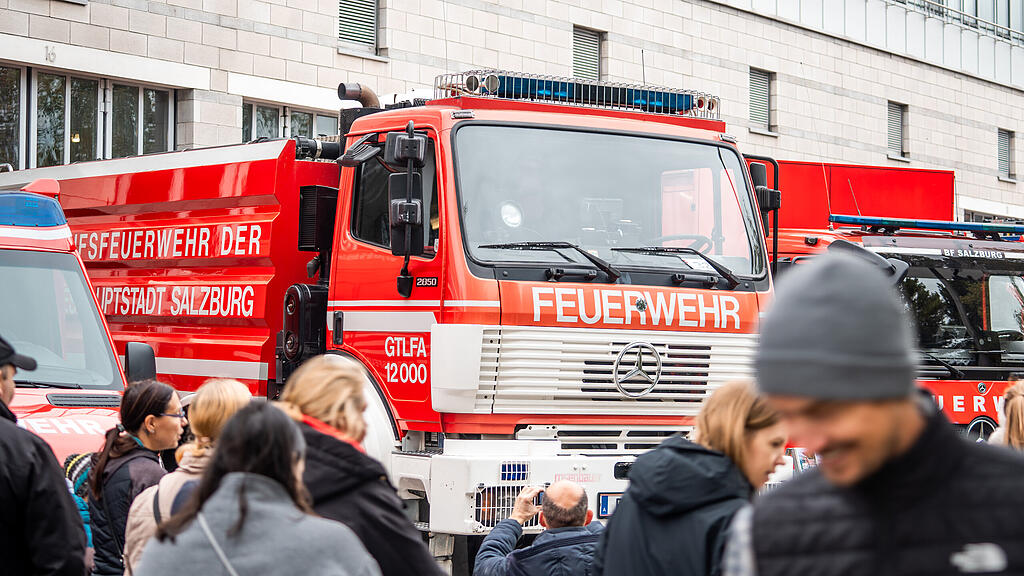 Tag der Offenen Tür bei der Berufsfeuerwehr Salzburg