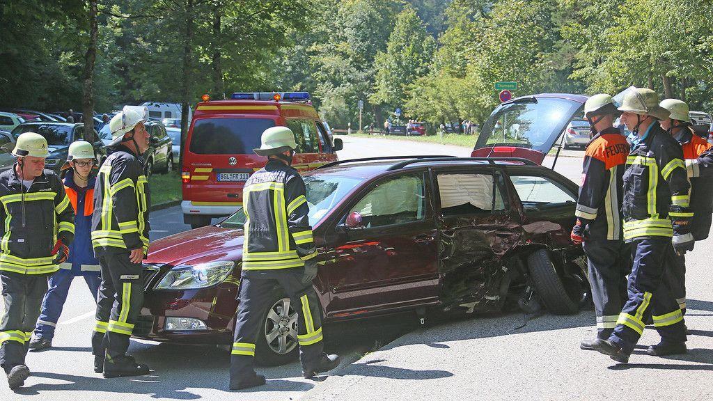 Verkehrsunfall am Thumsee