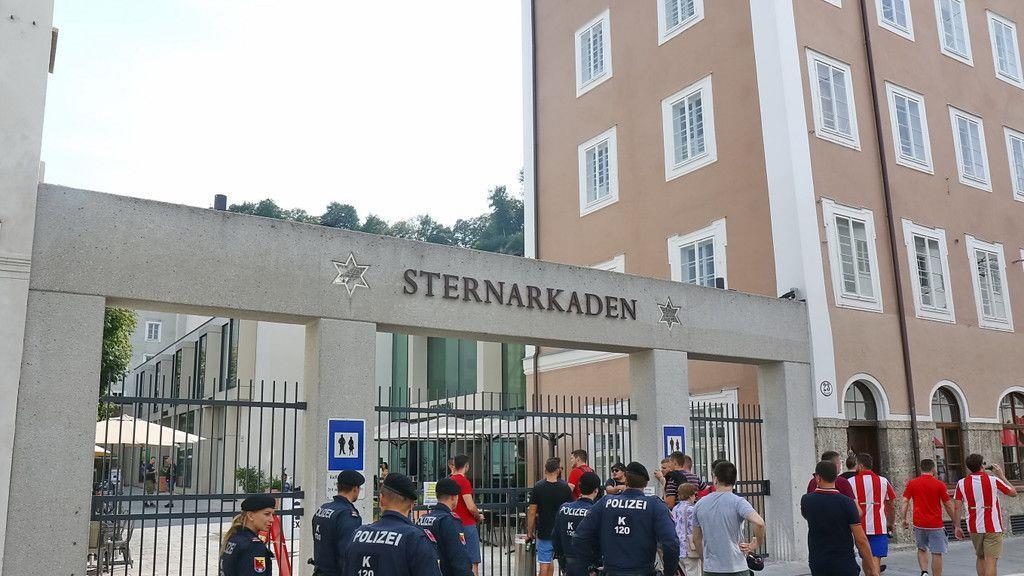 Red Bull Salzburg - Roter Stern Belgrad: Fans in der Altstadt II