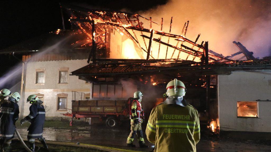 Alarmstufe 4: Großbrand in Seekirchen