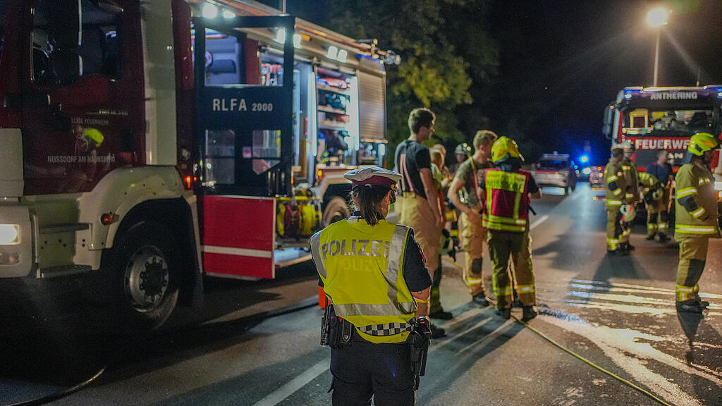 Verkehrsunfall in Anthering