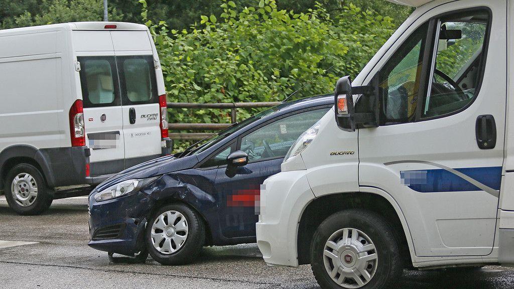 Unfall auf der B21 in Bad Reichenhall