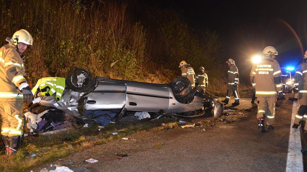 Schwerer Verkehrsunfall auf A10 bei Pfarrwerfen