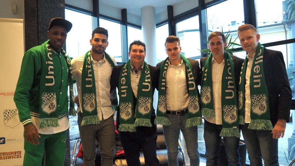 Union Hallein präsentiert 5 Neue