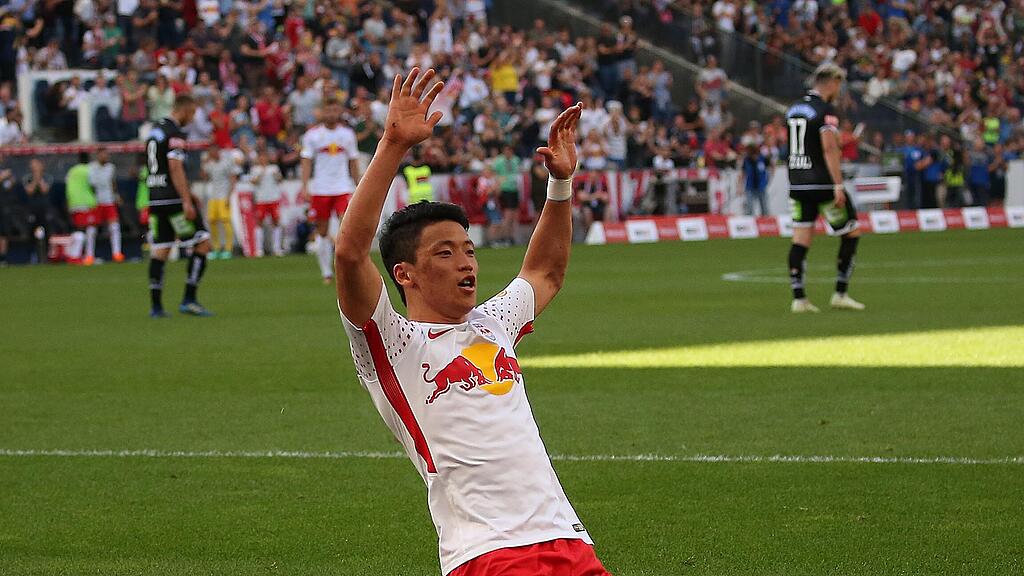Hwang wechselt vom FC Red Bull Salzburg zum Hamburger SV (Archivbild).