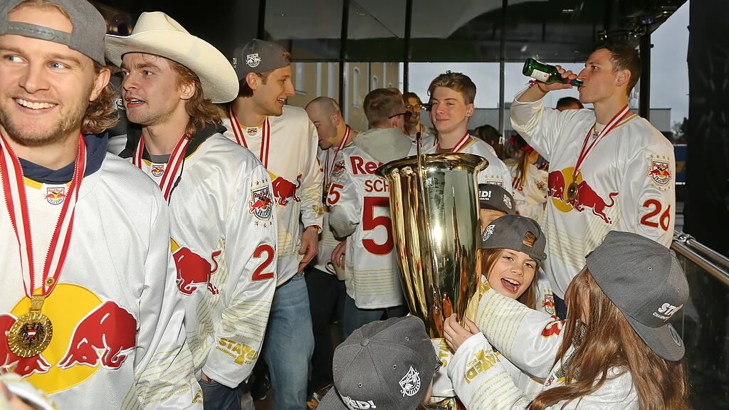 Meisterfeier: EC Red Bull Salzburg