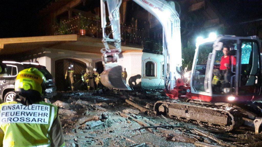 Schwere Unwetter in Großarl