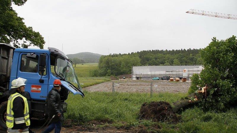 Aufham: Bilder der Unbfallstelle