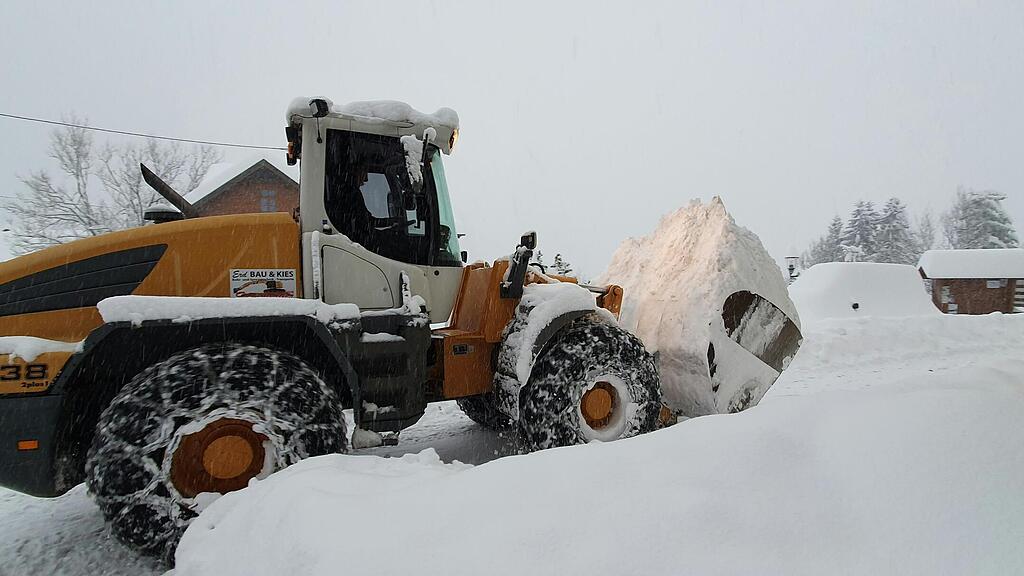 Wintereinbruch in Osttirol und K\u00e4rnten
