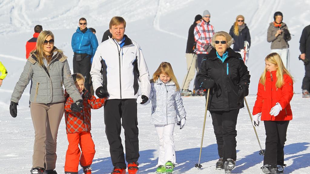 Ein Jahr nach Friso-Unglück: Königsfamilie beim Fotoshooting in Lech II