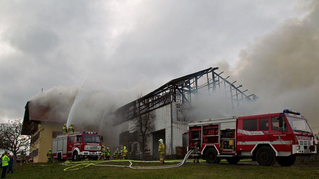 Großbrand in Seekirchen