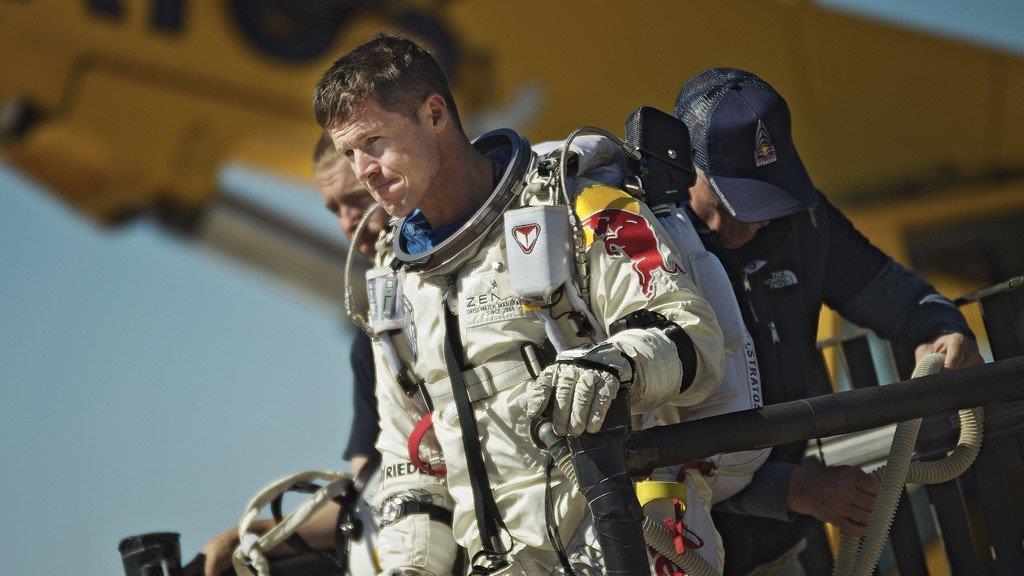 Der Stratos-Sprung von Felix Baumgartner in Bildern