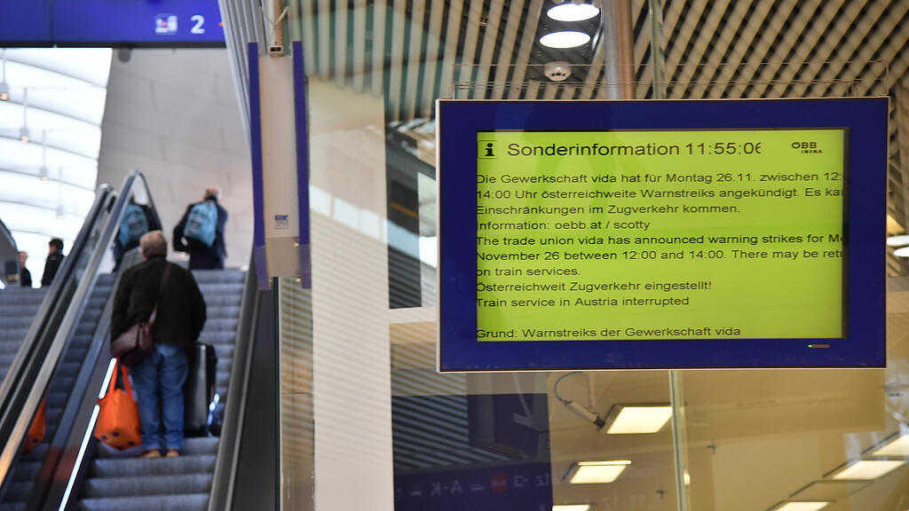 Bahnstreik Salzburg