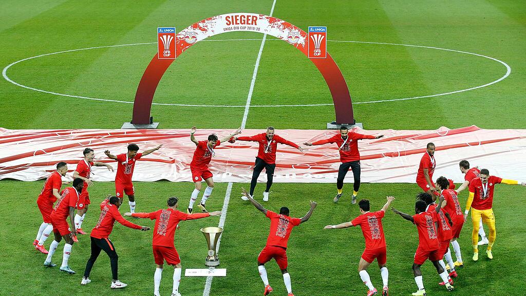 Red Bull Salzburg, ÖFB-Cup-Finale, Austria Lustenau