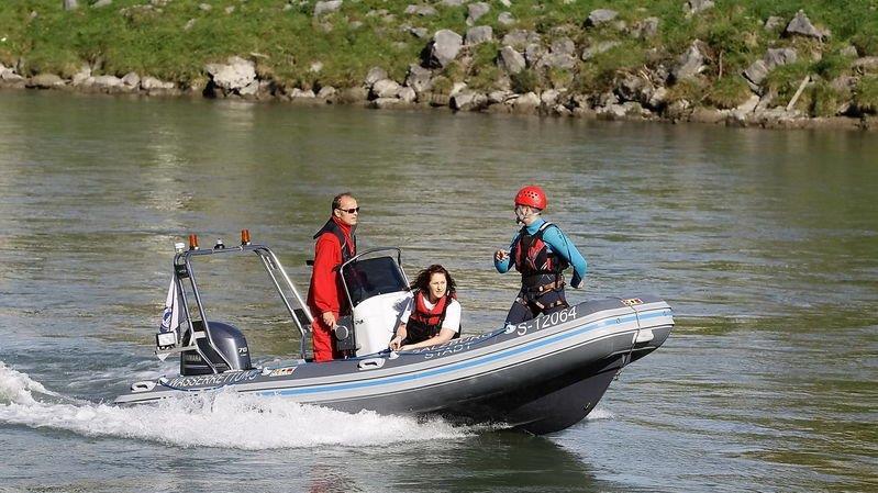 Schauübung der Wasserrettung