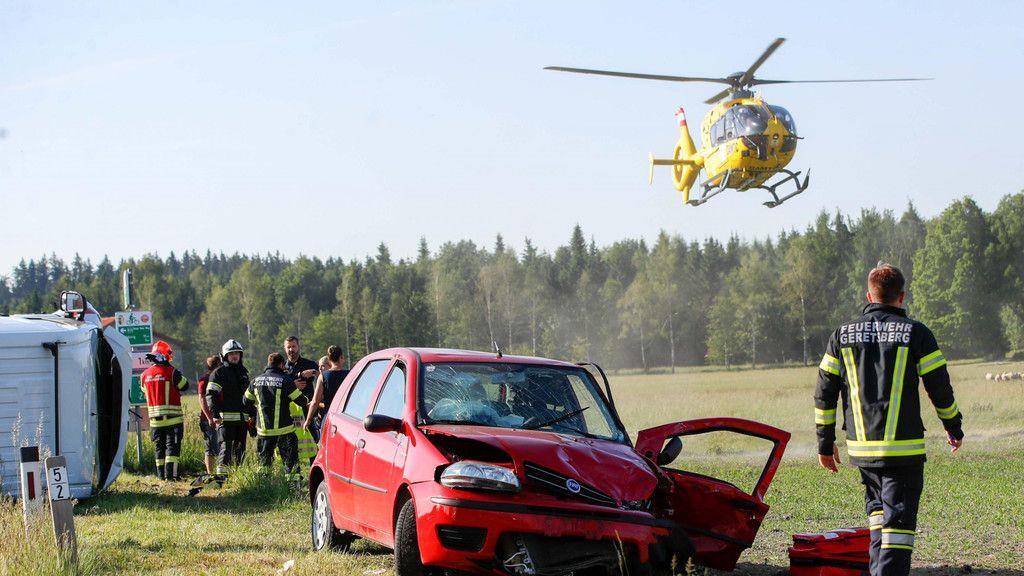 Schwerer Unfall in Moosdorf