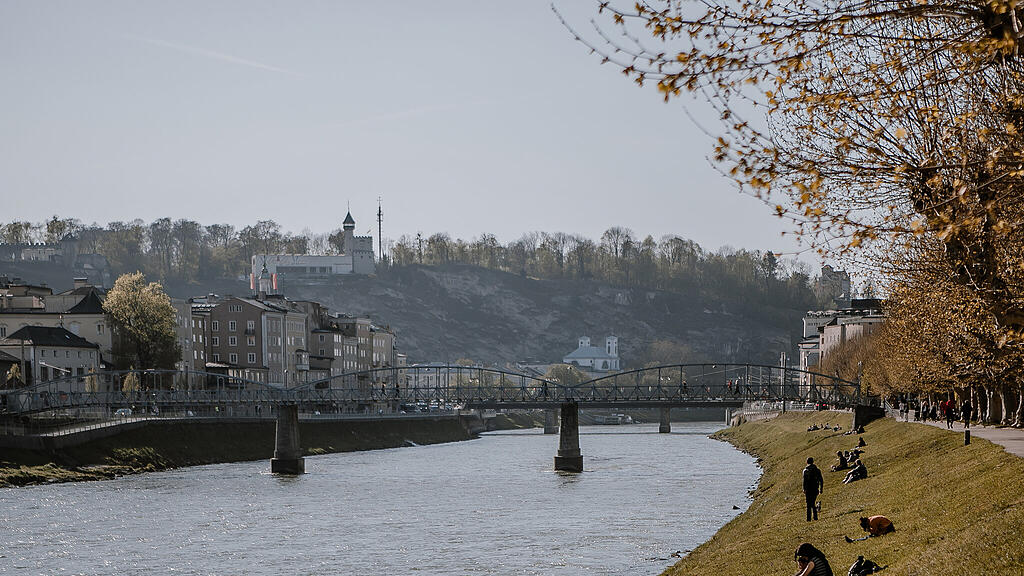 SB, Fr\u00fchling, Salzach, Sonne