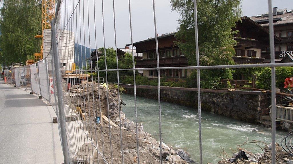 Brückenbau in Kaprun