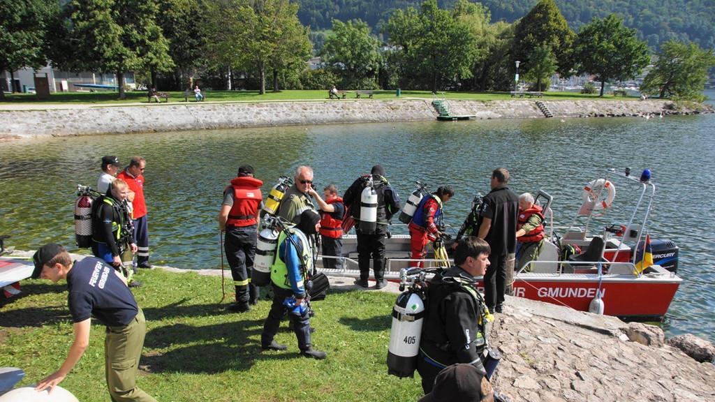 Erneut Suchaktion am Traunsee