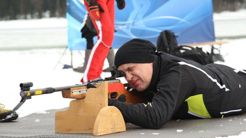 Promis beim Starbiathlon