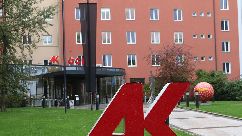 Gebäude der Arbeiterkammer in Salzburg.
