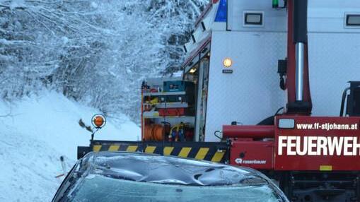 Unfall auf der B163