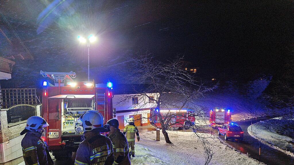 Kaminbrand in Bad Dürrnberg
