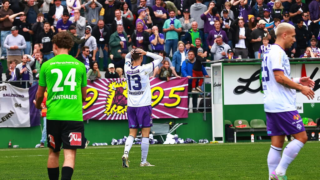 Regionalliga West: Wals-Grünau gegen Austria Salzburg