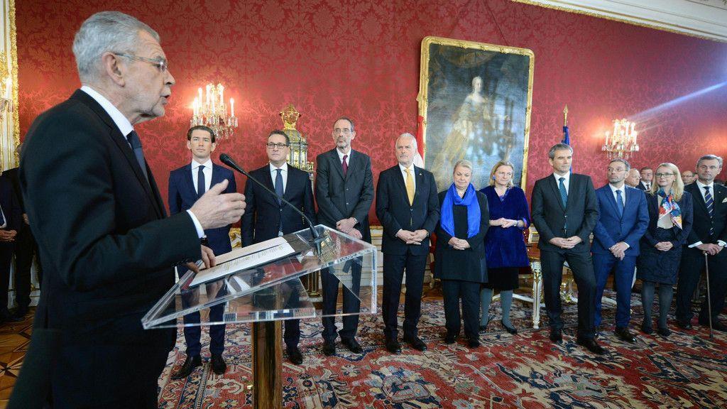 Regierung wird angelobt