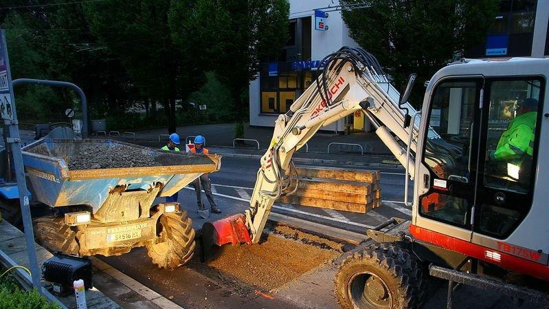 Baustelle Eder-Kreuzung