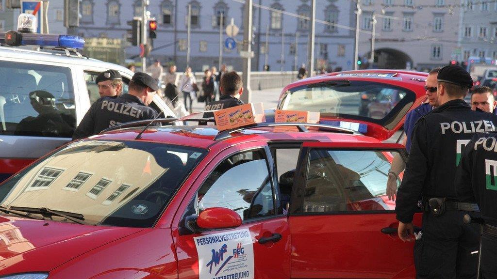 Baseler Fans in der Stadt