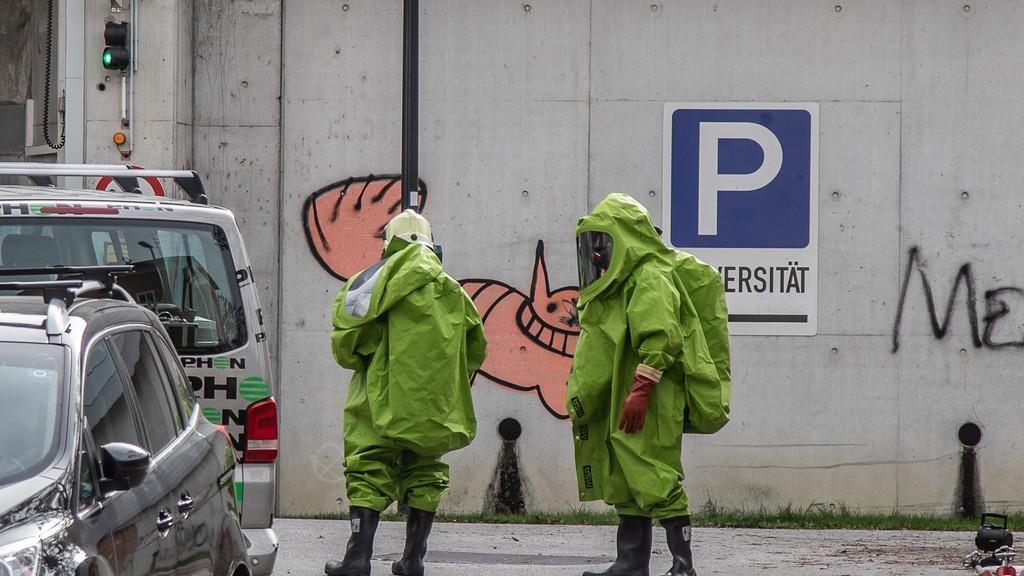 Chemikalienaustritt im LKH Salzburg
