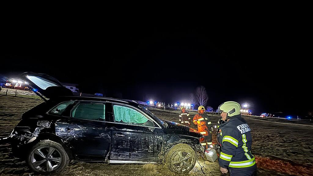 Pkw-Unfall am Mondseeberg