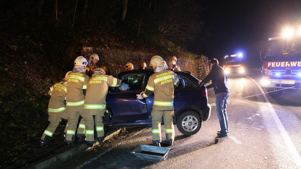 Frontalcrash in Abtenau
