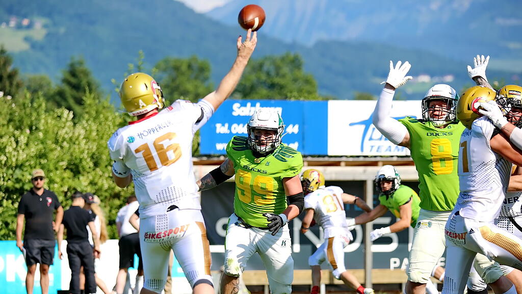 AFL: Salzburg Ducks - Telfs Patriots