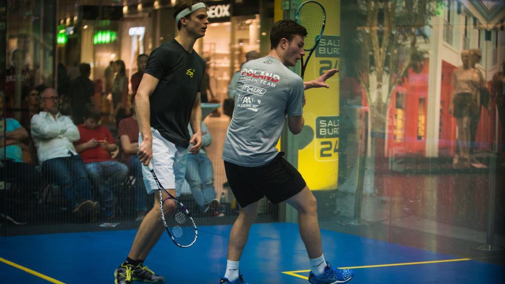 Squash im Europark