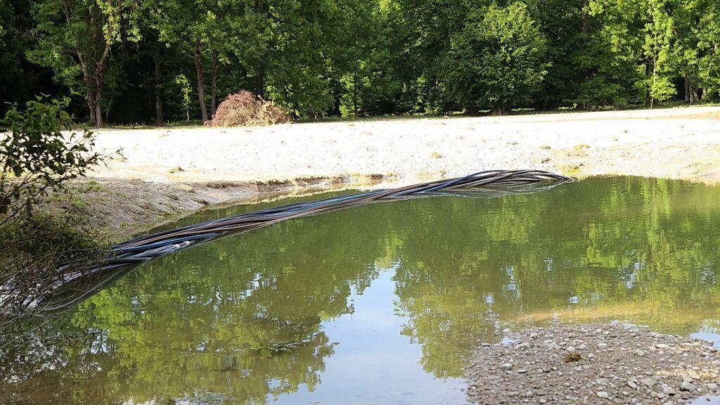 B20: Fahrbahn eingebrochen