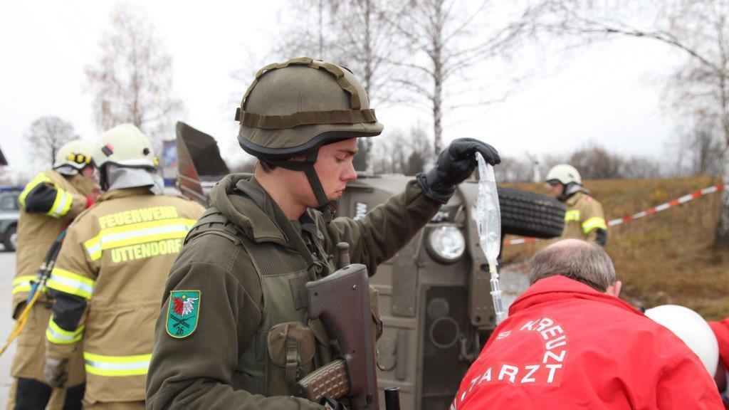 PK zum "Krieg im Pinzgau"